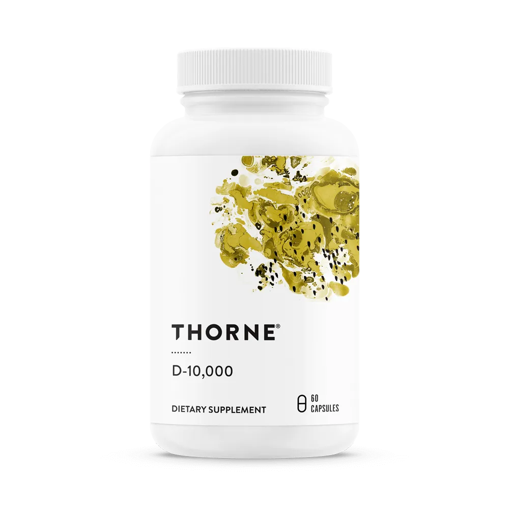悦恩THORNE - 维生素D3 10000国际单位 60粒胶囊
