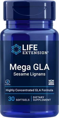 沿寿LIFE - 强效γ-亚麻酸与芝麻木脂素 30粒软胶囊