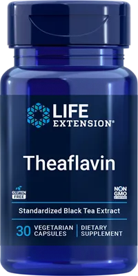 沿寿LIFE - 茶黄素标准化提取物 30粒素食胶囊