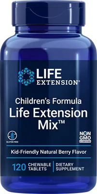 沿寿LIFE - 儿童配方综合营养素 120粒咀嚼片