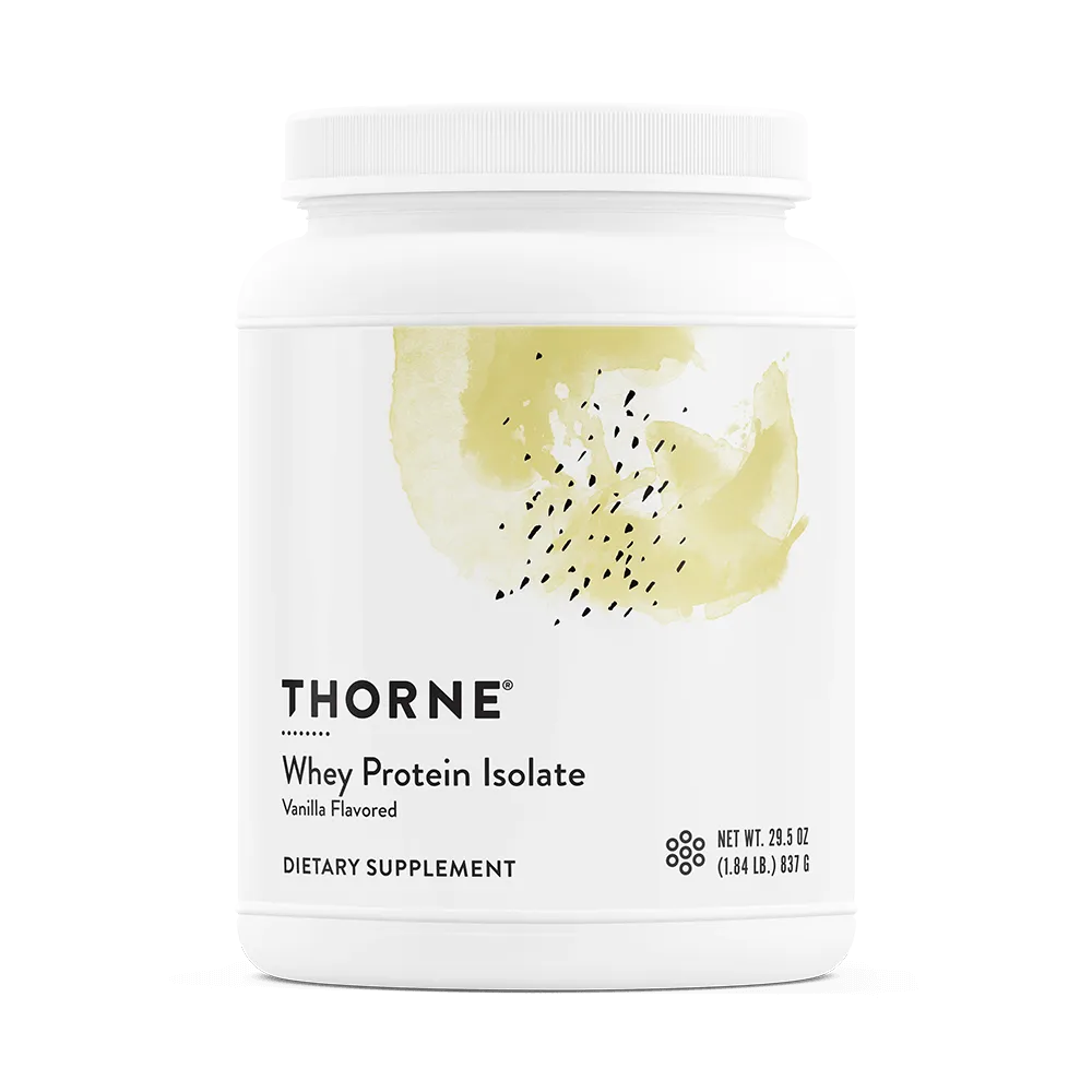悦恩THORNE - 香草味分离乳清蛋白粉 30份