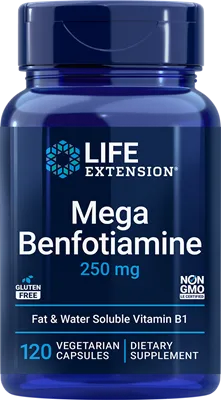 沿寿LIFE - 超级苯磷硫胺 250毫克 120粒素食胶囊