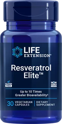 沿寿LIFE - 卓越白藜芦醇 30粒素食胶囊