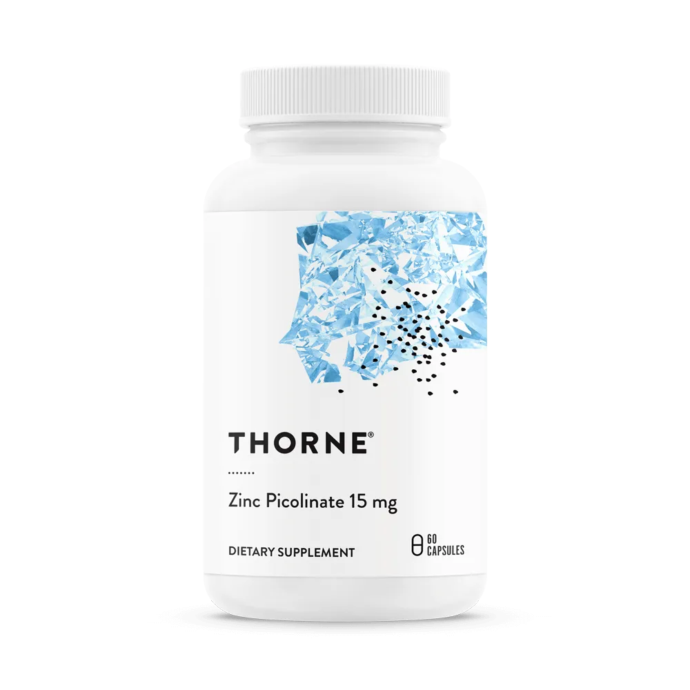 悦恩THORNE - 吡啶甲酸锌 15毫克 60粒胶囊