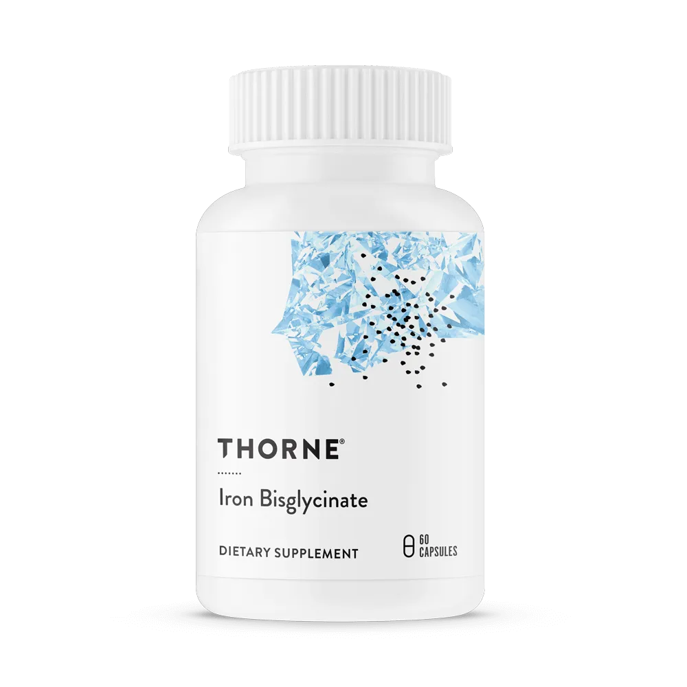 悦恩THORNE - 甘氨酸亚铁 25毫克 60粒胶囊