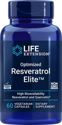 沿寿LIFE - 优化白藜芦醇精英版 60粒素食胶囊