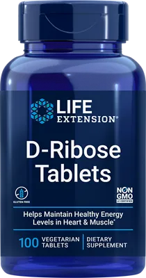 沿寿LIFE - D-核糖 100粒素食片