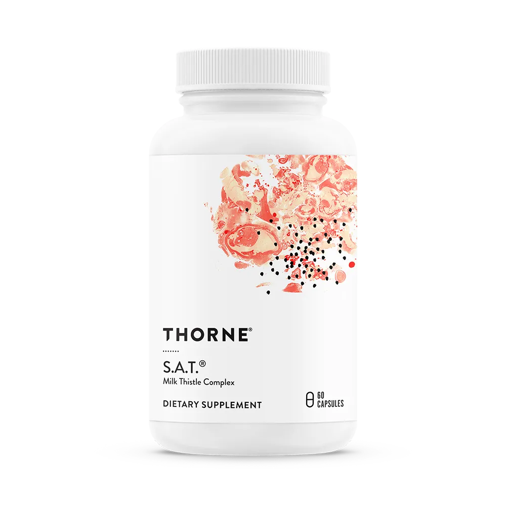 悦恩THORNE - 水飞蓟朝鲜蓟姜黄素胶囊 60粒