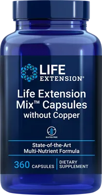 沿寿LIFE - 全效综合营养素胶囊无铜配方 360粒