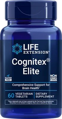 沿寿LIFE - 认知健脑精英版 60粒素食片