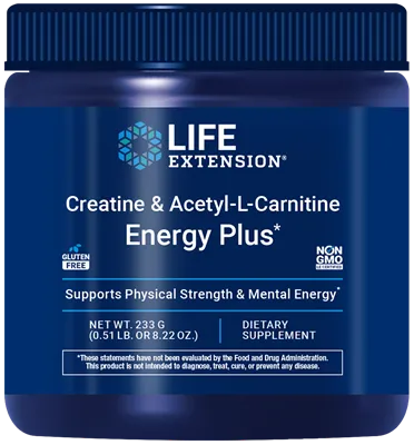 沿寿LIFE - 肌酸与乙酰左旋肉碱能量增强粉 0.51磅