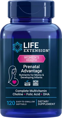 沿寿LIFE - 孕期优势复合营养素 120粒易吞咽软胶囊