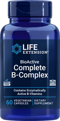 沿寿LIFE - 生物活性全B族复合维生素 60粒素食胶囊