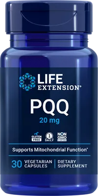 沿寿LIFE - 吡咯喹啉醌 20毫克 30粒素食胶囊