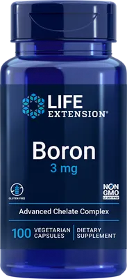 沿寿LIFE - 硼 3毫克 100粒素食胶囊