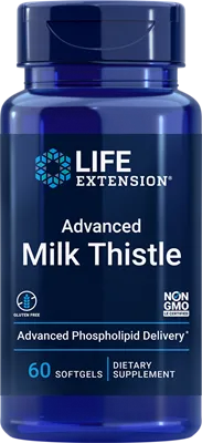 沿寿LIFE - 进阶水飞蓟提取物 60粒软胶囊
