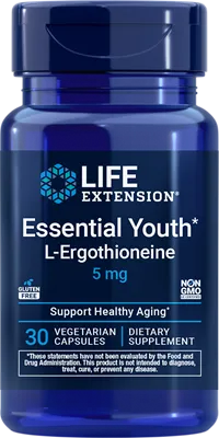 沿寿LIFE - 青春必备L-麦角硫因 5毫克 30粒素食胶囊