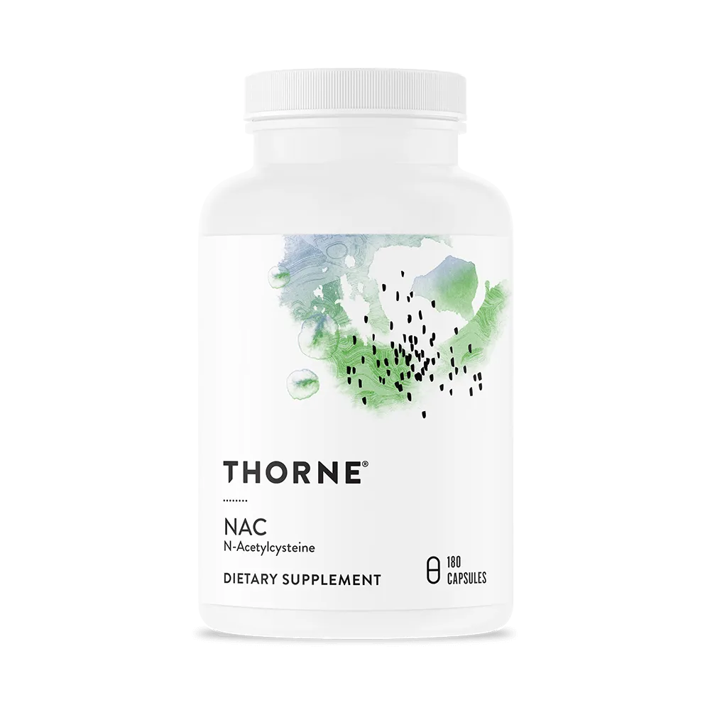悦恩THORNE - N-乙酰半胱氨酸 500毫克 180粒胶囊