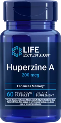 沿寿LIFE - 石杉碱甲 200微克 60粒素食胶囊