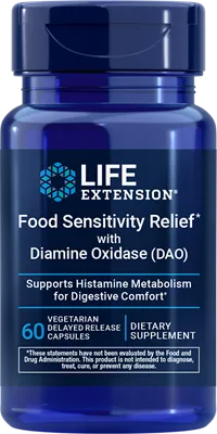 沿寿LIFE - 二胺氧化酶食物敏感缓解 60粒缓释胶囊