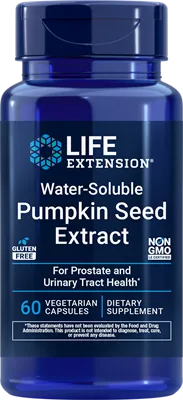 沿寿LIFE - 水溶性南瓜籽提取物 60粒素食胶囊
