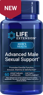 沿寿LIFE - 高级男性性健康支持 60粒素食胶囊