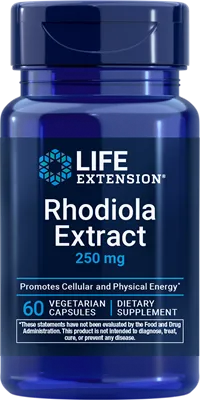 沿寿LIFE - 红景天提取物 250毫克 60粒素食胶囊