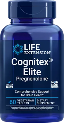 沿寿LIFE - 精英健脑配方含孕烯醇酮 60粒素食片