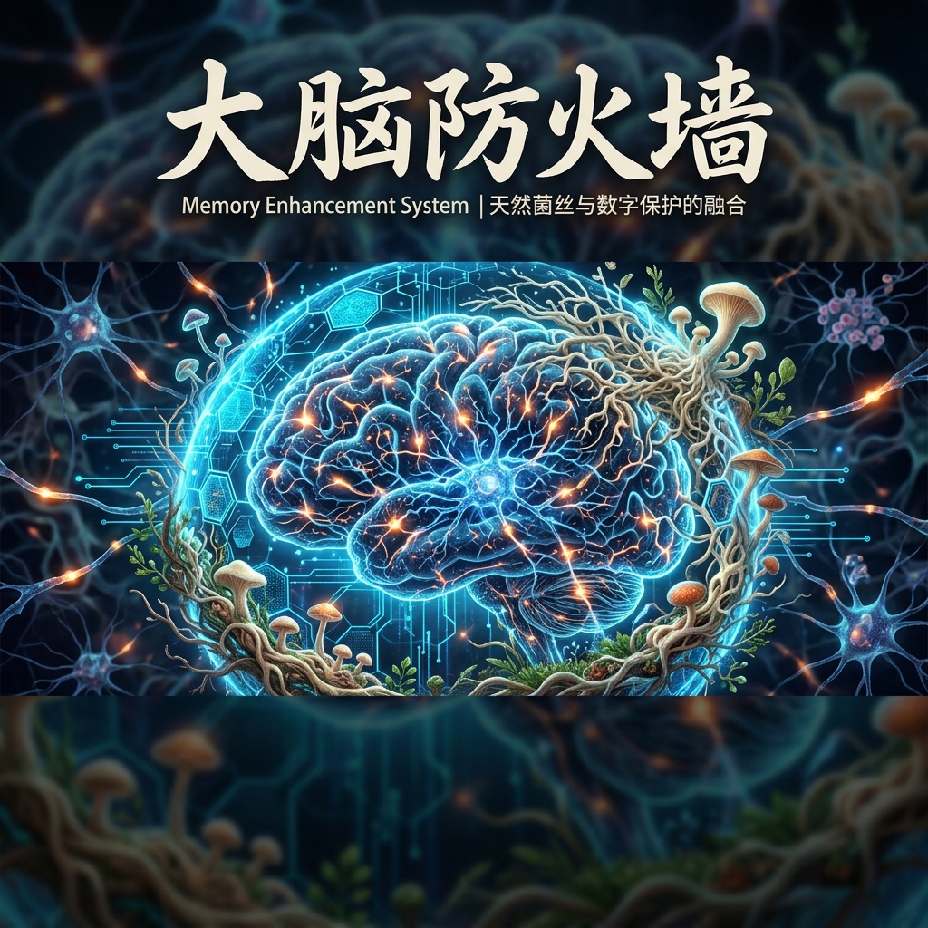 修复大脑防火墙：猴头菇与假马齿苋提升记忆力的真实机制