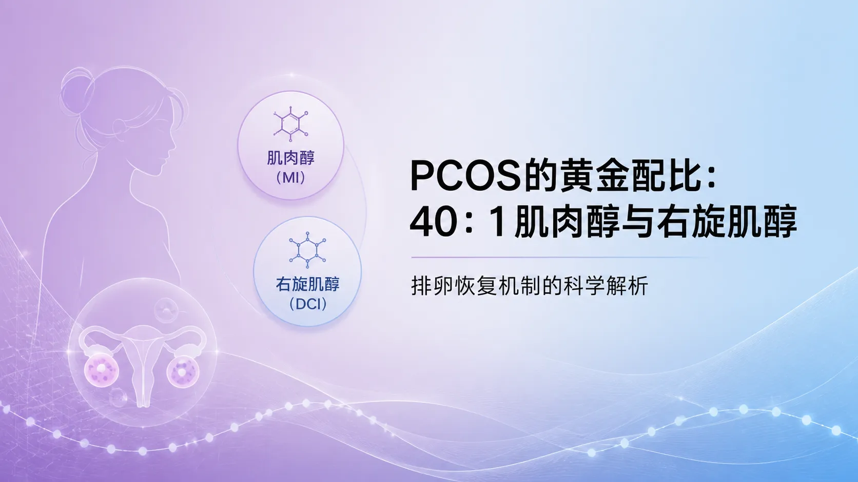 PCOS的黄金配比：40：1肌肉醇与右旋肌醇的排卵恢复机制