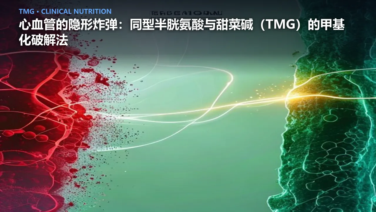 心血管的隐形炸弹：同型半胱氨酸与甜菜碱（TMG）的甲基化破解法