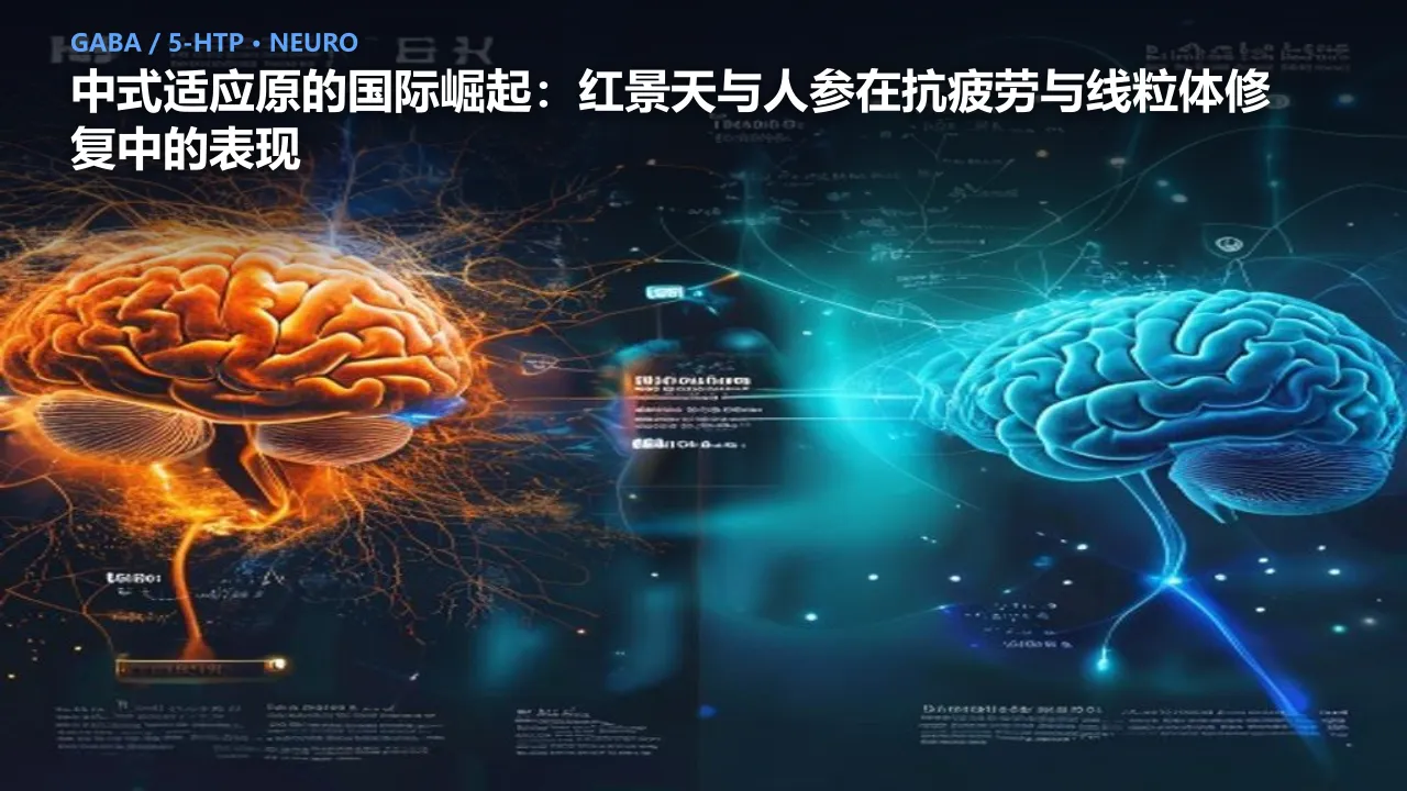 中式适应原的国际崛起：红景天与人参在抗疲劳与线粒体修复中的表现