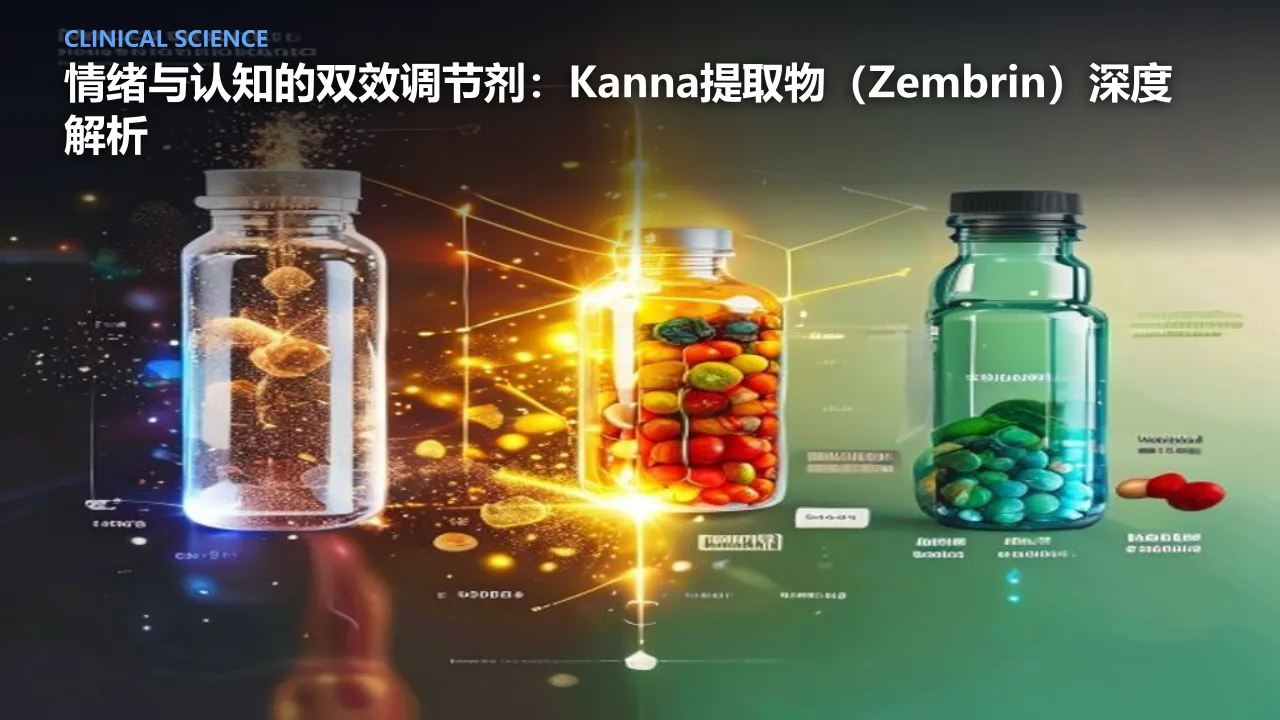 情绪与认知的双效调节剂：Kanna提取物（Zembrin）深度解析