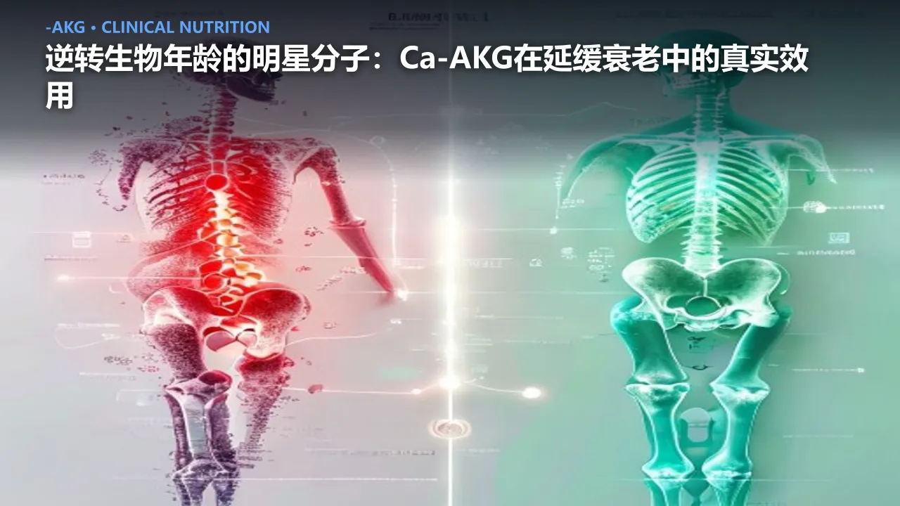 逆转生物年龄的明星分子：Ca-AKG在延缓衰老中的真实效用