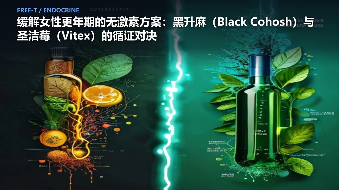 缓解女性更年期的无激素方案：黑升麻（Black Cohosh）与圣洁莓（Vitex）的循证对决