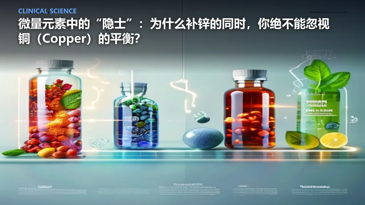 微量元素中的“隐士”：为什么补锌的同时，你绝不能忽视铜（Copper）的平衡？