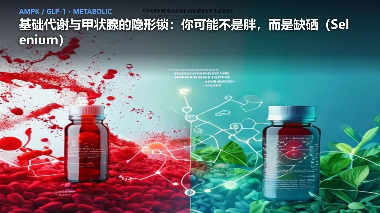 基础代谢与甲状腺的隐形锁：你可能不是胖，而是缺硒（Selenium）