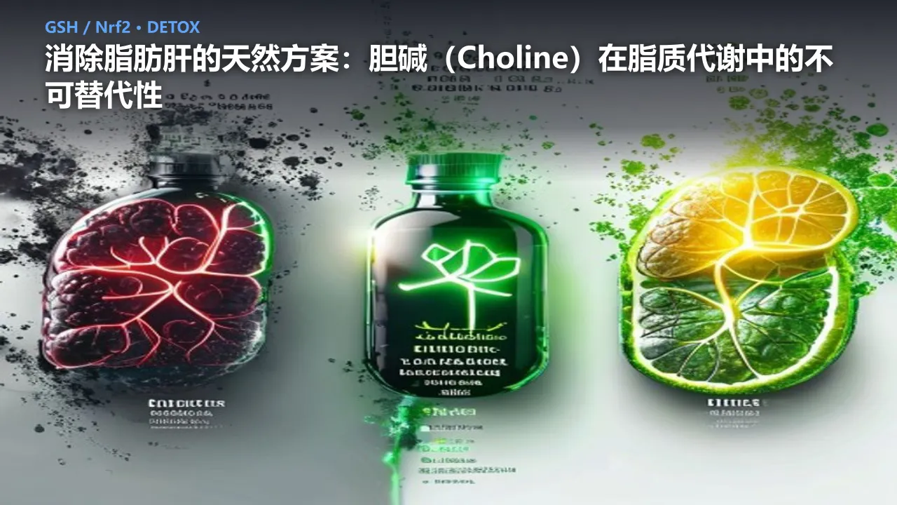 消除脂肪肝的天然方案：胆碱（Choline）在脂质代谢中的不可替代性