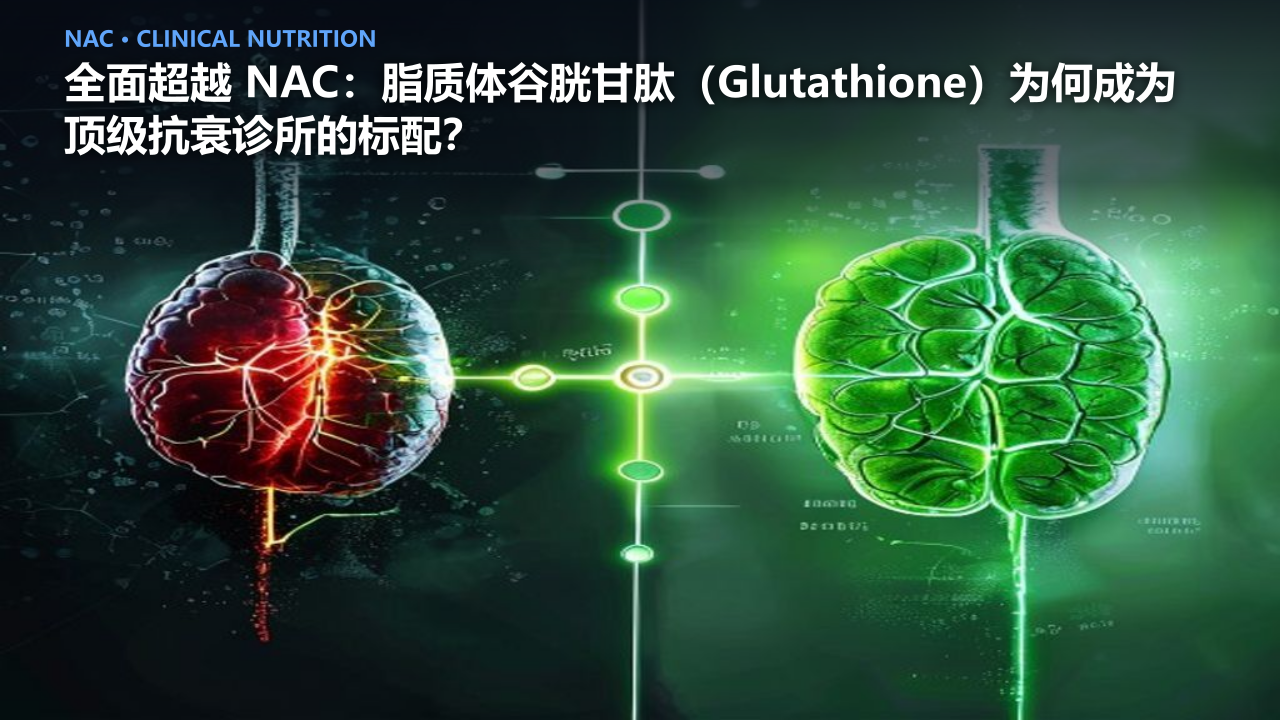 全面超越 NAC：脂质体谷胱甘肽（Glutathione）为何成为顶级抗衰诊所的标配？