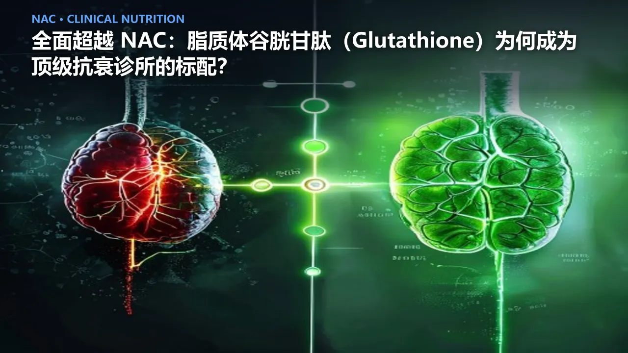全面超越 NAC：脂质体谷胱甘肽（Glutathione）为何成为顶级抗衰诊所的标配？