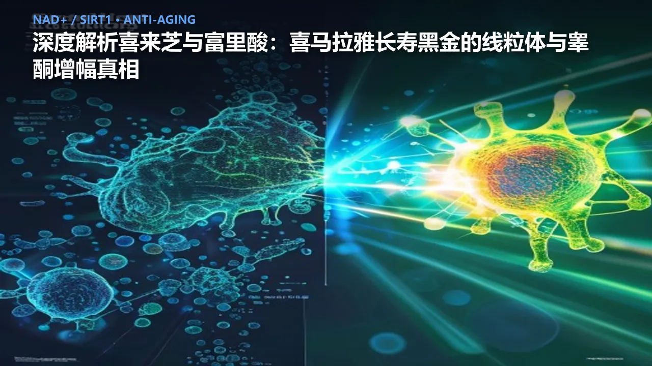 深度解析喜来芝与富里酸：喜马拉雅长寿黑金的线粒体与睾酮增幅真相