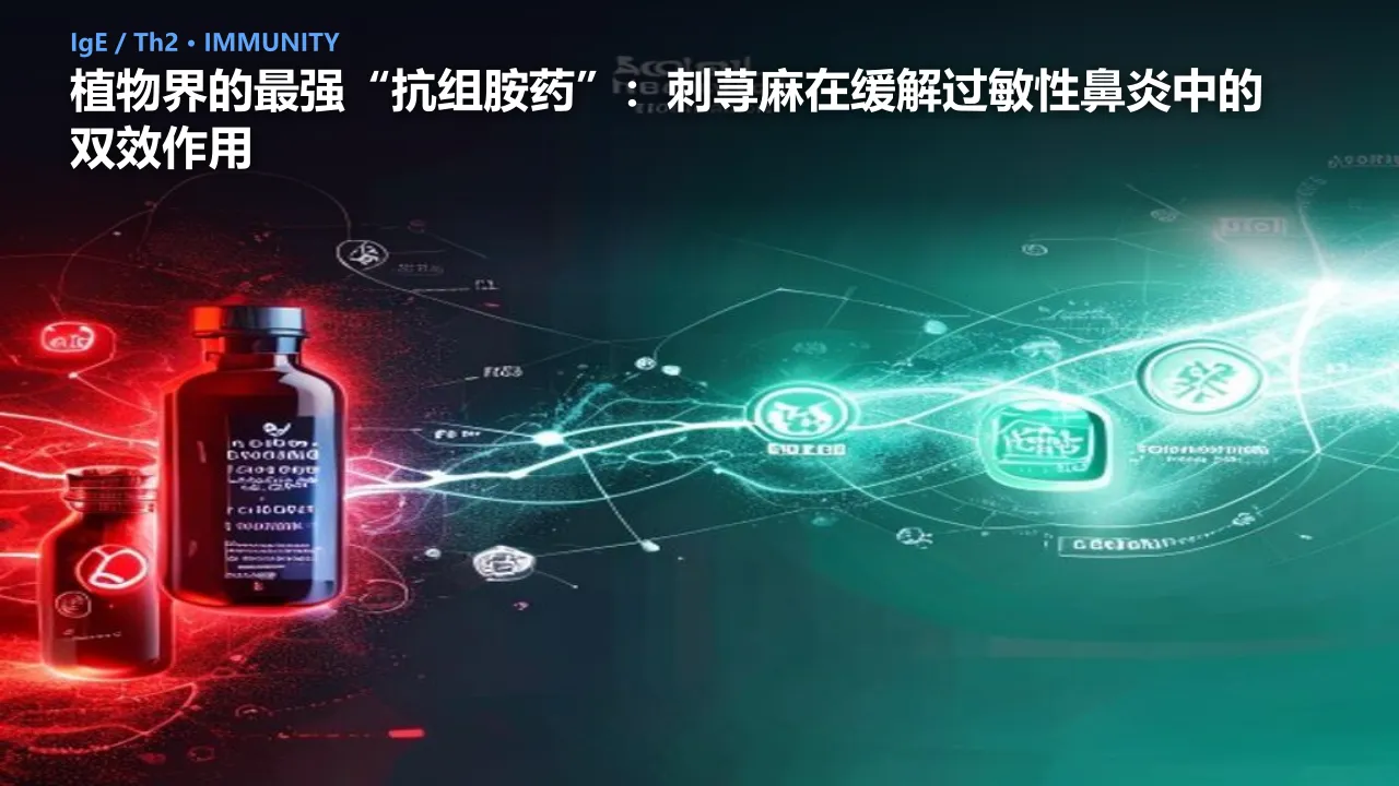 植物界的最强“抗组胺药”：刺荨麻在缓解过敏性鼻炎中的双效作用