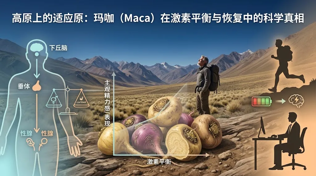 高原上的适应原：玛咖（Maca）在激素平衡与精力恢复中的科学真相