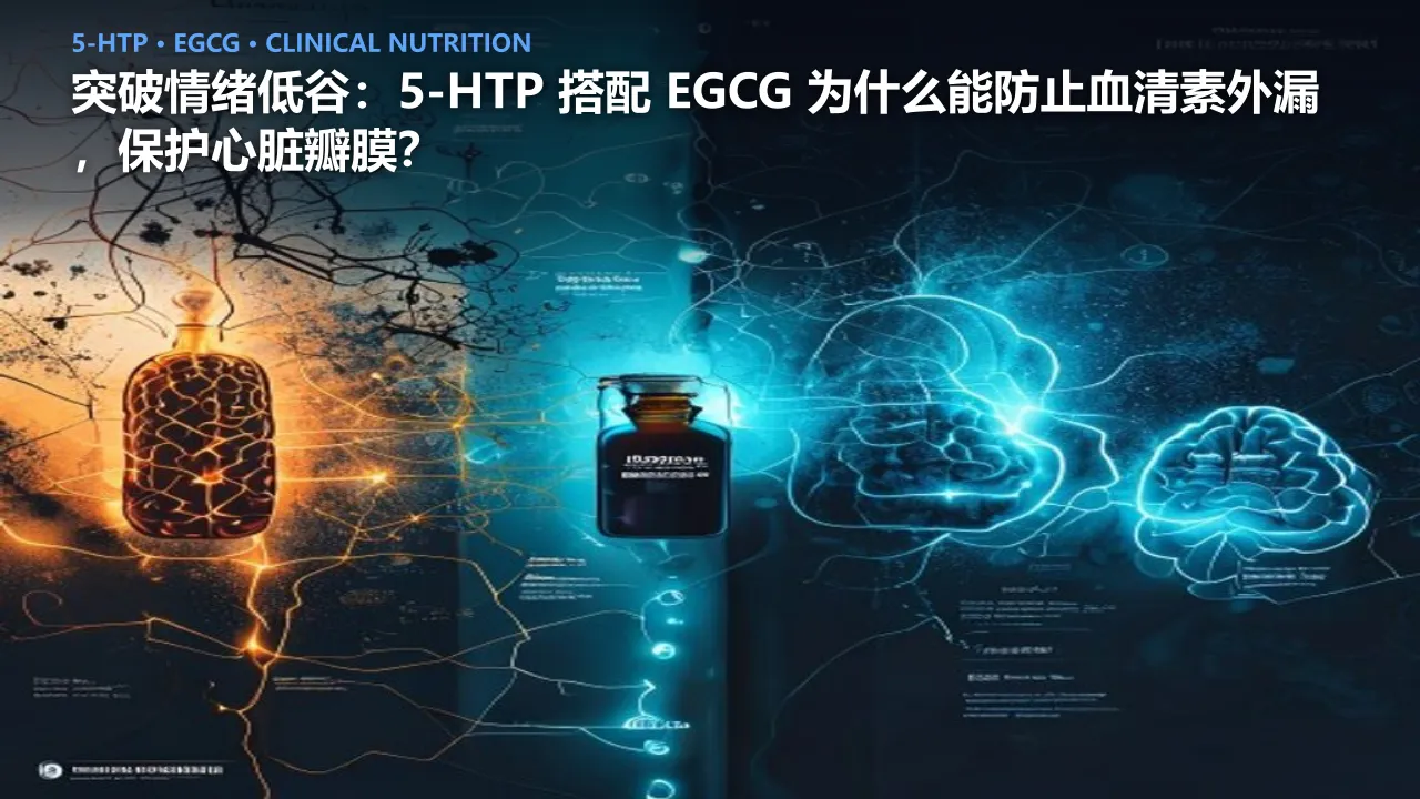 突破情绪低谷：5-HTP 搭配 EGCG 为什么能防止血清素外漏，保护心脏瓣膜？