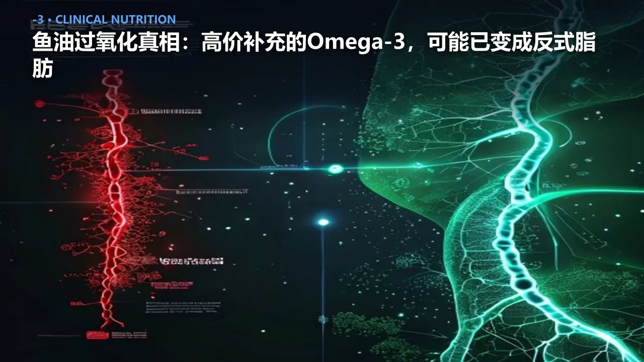 鱼油过氧化真相：高价补充的Omega-3，可能已变成反式脂肪