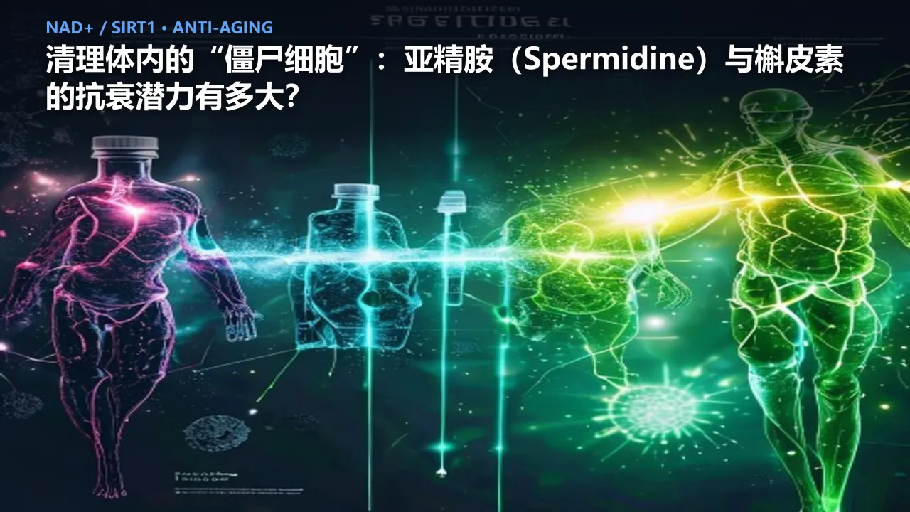 清理体内的“僵尸细胞”：亚精胺（Spermidine）与槲皮素的抗衰潜力有多大？