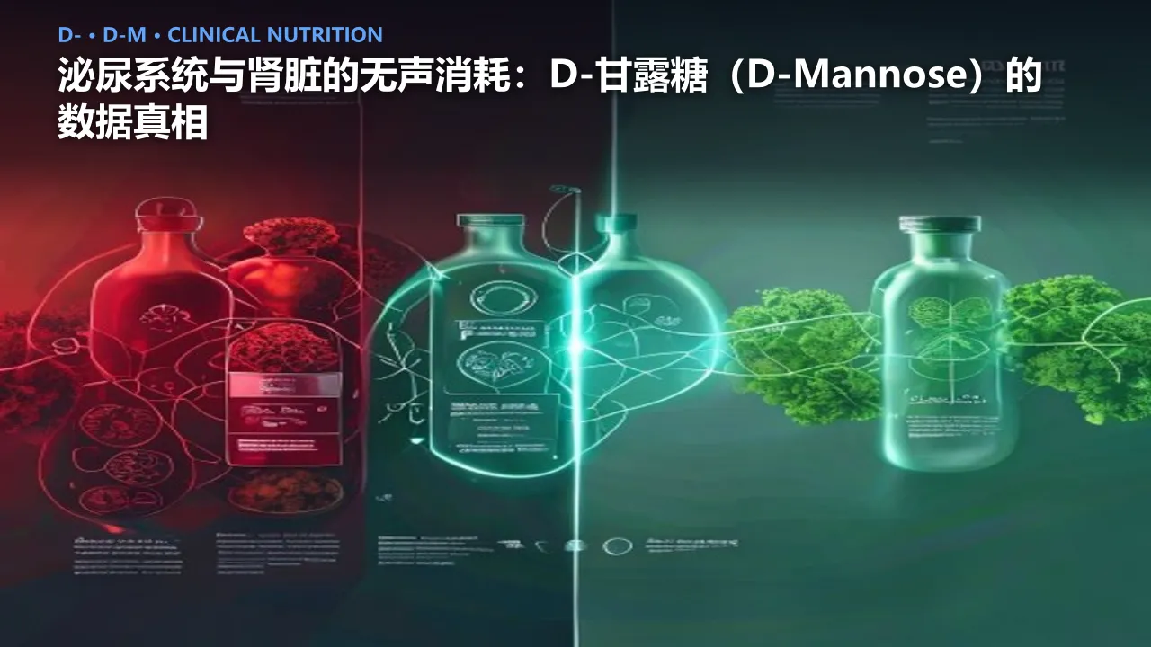 泌尿系统与肾脏的无声消耗：D-甘露糖（D-Mannose）的数据真相