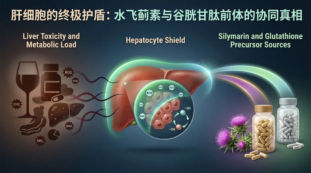 肝细胞的终极护盾：水飞蓟素与谷胱甘肽前体的协同真相