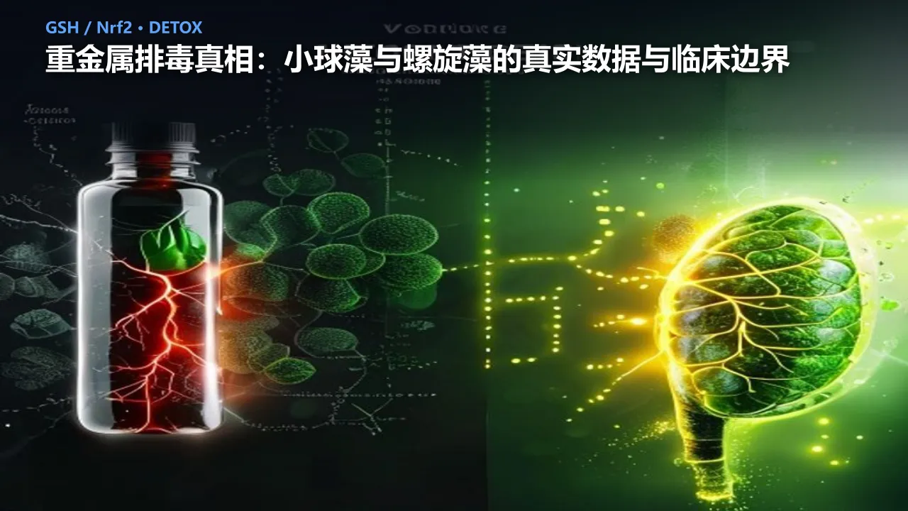 重金属排毒真相：小球藻与螺旋藻的真实数据与临床边界