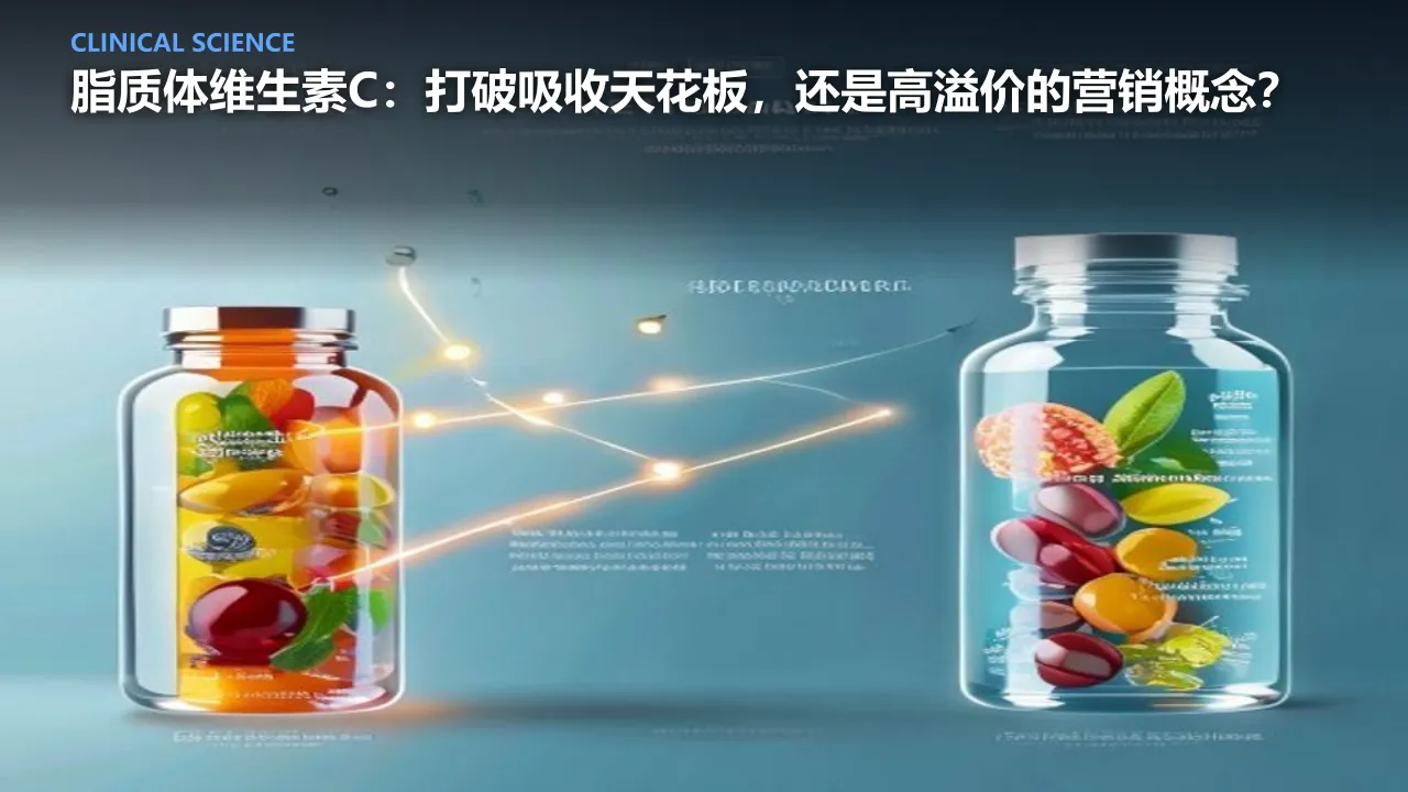脂质体维生素C：打破吸收天花板，还是高溢价的营销概念？